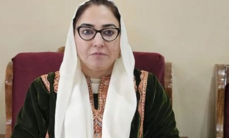 दिल्ली विस्फोट से कश्मीर की शांति पर हमला, डॉ. दरख्शां अंद्राबी का बयान, दिल्ली विस्फोट से कश्मीर की तरक्की पर बड़ा खतरा