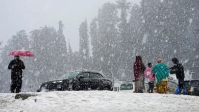 Fresh Snowfall in Kashmir Kashmir Weather Update Today