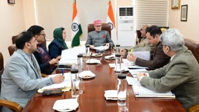 Omar Abdullah Cabinet Meeting Jammu Kashmir Cabinet News