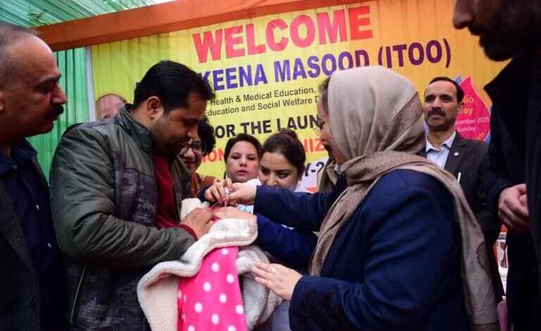 Pulse Polio Drive Jammu Kashmir