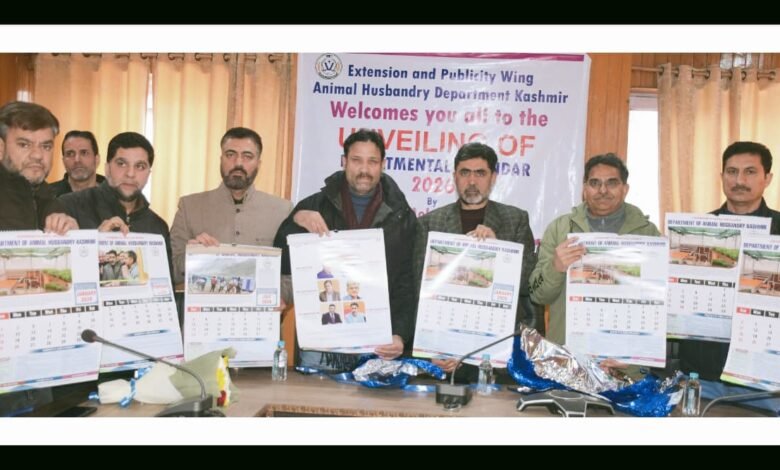 AHD Kashmir unveils Annual Calender -2026