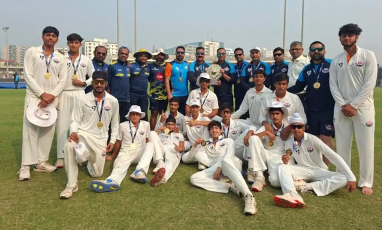 J&K Wins First BCCI Title, Its U-16 Team Lifts Vijay Merchant Trophy For Plate Group