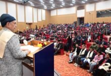 Lieutenant Governor Sh Manoj Sinha attends the valedictory session of International Painting Workshop at IIM Jammu