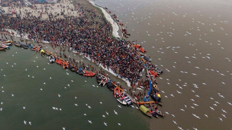 Sangam Waters As Magh Mela Begins In Prayagraj