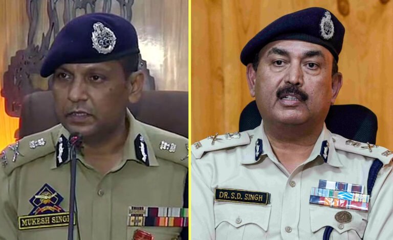Senior IPS Officer Mukesh Singh Appointed Ladakh DGP, Incumbent Jamwal Moved To Arunachal