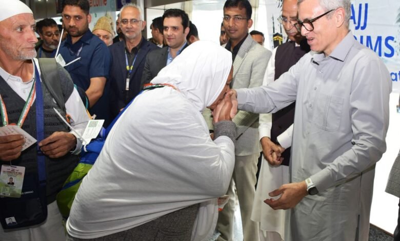Haj 2026, Srinagar News, Omar Abdullah, Haj Pilgrims, Srinagar Airport, Jammu Kashmir News, Haj Flights, Haj Journey, J&K Haj Committee, Pilgrimage News, India News, Muslim Pilgrimage