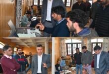 DC Anantnag inspects Revenue Record Digitisation Section