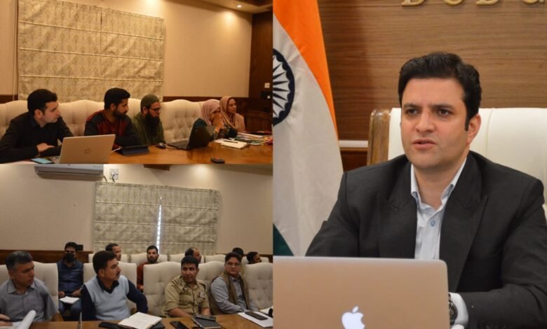 DC Budgam chairs meeting on Doodhpathri Master Plan