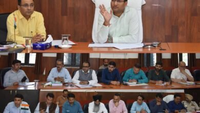 DC Reasi reviews preparedness for Rainy Season
