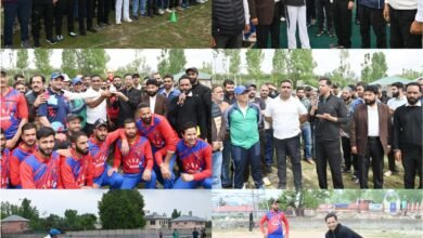 DC, SSP inaugurate Cosco Cricket tournament in Shopian