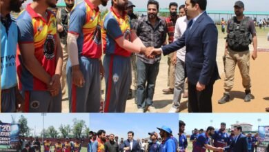 DC throws open District Level Cricket Tournament at Sports Stadium Budgam