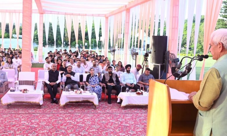 Jammu Kashmir Lok Bhavan today celebrated the Foundation Day of Himachal Pradesh, at Jammu