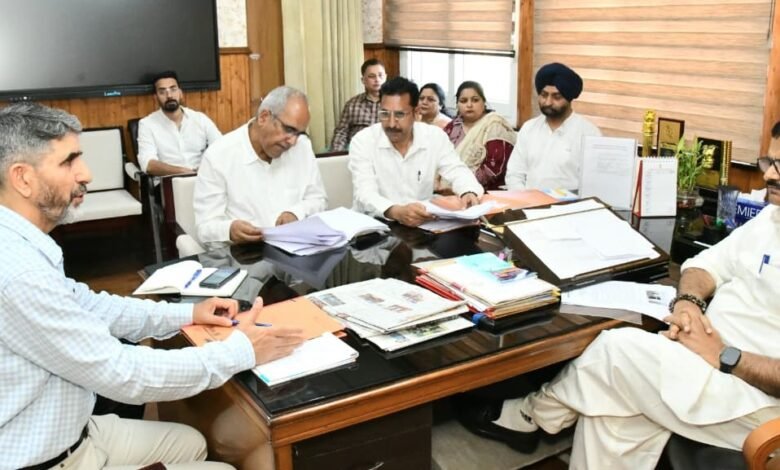 Javed Rana reviews infrastructure upgradation of GDC Mendhar-21