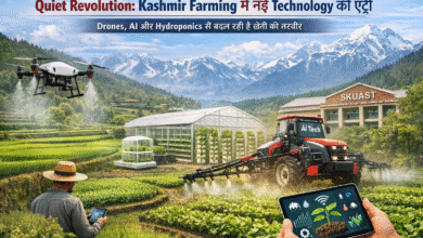 Kashmir-Farming-Technology-Revolution-Drone-AI-Hydroponics-Agriculture