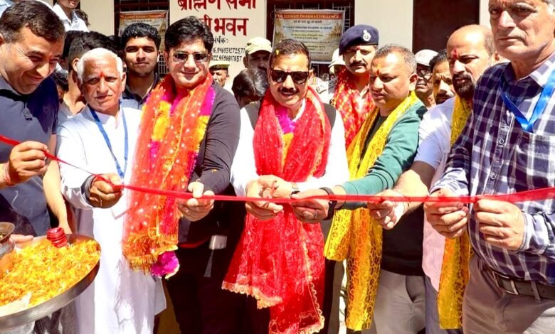 MLA Mankotia inaugurates Annual Baisakhi Mela at Binisang