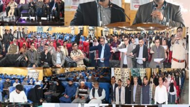 Mentor to District Kulgam for NMBA reviews implementation of ongoing 100-day campaign