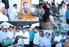 Satish Sharma attends Village Mela at Thanger_ pays tribute to former MP-22