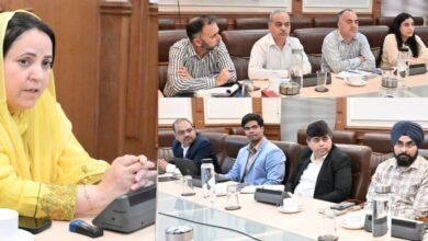 Sakeena Itoo reviews proposed AI initiatives of IIT Jammu for reforms in School Education, Health sectors