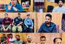 Bhaderwah Traffic рд╕рдорд╕реНрдпрд╛ рдХреЛ рд▓реЗрдХрд░ рдЕрдзрд┐рдХрд╛рд░рд┐рдпреЛрдВ рдХреА рдмреИрдардХ