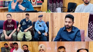 Bhaderwah Traffic समस्या को लेकर अधिकारियों की बैठक