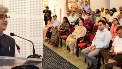 CS inaugurates 3-day 'The Meanderings' exhibition at Kala Kendra Jmu