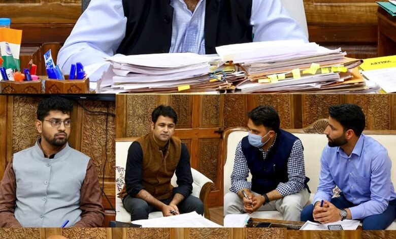 DC Srinagar reviews progress in establishment of new Fire Stations, land allotments, Fire safety related augmentation in District