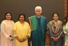 Women Commission Meeting J&K with NCW Chairperson Vijaya K Rahatkar and LG Manoj Sinha in Jammu Kashmir