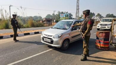 Udhampur Kidnapping Case में Police द्वारा rescued की गई बच्ची से जुड़े rescue operation की तस्वीर