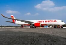 Air India Flights suspension के बीच airport पर खड़ा Air India विमान