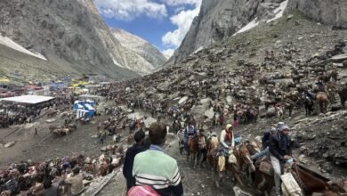 Devotees registering for Amarnath Yatra 2026 as preparations and registrations cross 3.5 lakh pilgrims for the holy pilgrimage in Jammu Kashmir