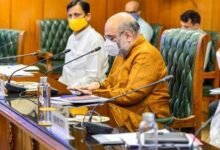 Amit Shah Flood Meeting during high-level disaster management review