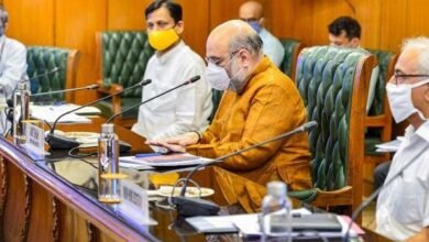 Amit Shah Flood Meeting during high-level disaster management review