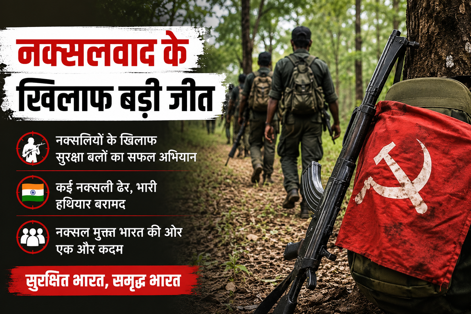Amit Shah speaking on Naxal Free India during Bastar visit with message on ending naxalism and strengthening internal security in India