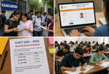 CUET UG 2026 Update के दौरान exam hall में मौजूद candidates