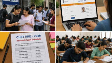 CUET UG 2026 Update के दौरान exam hall में मौजूद candidates