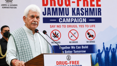 Drug-Free Jammu Kashmir campaign LG Manoj Sinha addressing in Doda