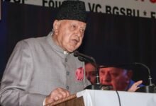 Farooq Abdullah Firing Case related police investigation and security presence in Jammu