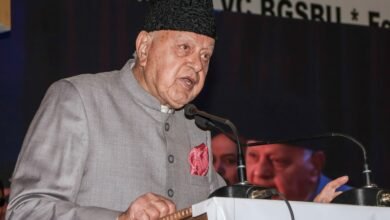 Farooq Abdullah Firing Case related police investigation and security presence in Jammu