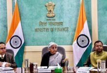 Jammu and Kashmir Government officials discussing austerity measures and budget restrictions in finance meeting