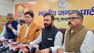 J&K Crime Cases पर BSP leader Darshan Rana द्वारा law and order को लेकर बयान देते हुए representative image.