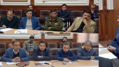 J&K Govt Transfer Order related official administrative meeting in Jammu Kashmir Secretariat