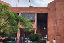 High Court of Jammu and Kashmir and Ladakh building during official administrative announcement
