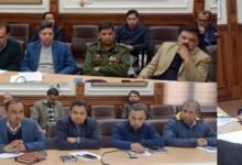 J&K IAS Officers Transfer related official administration meeting image