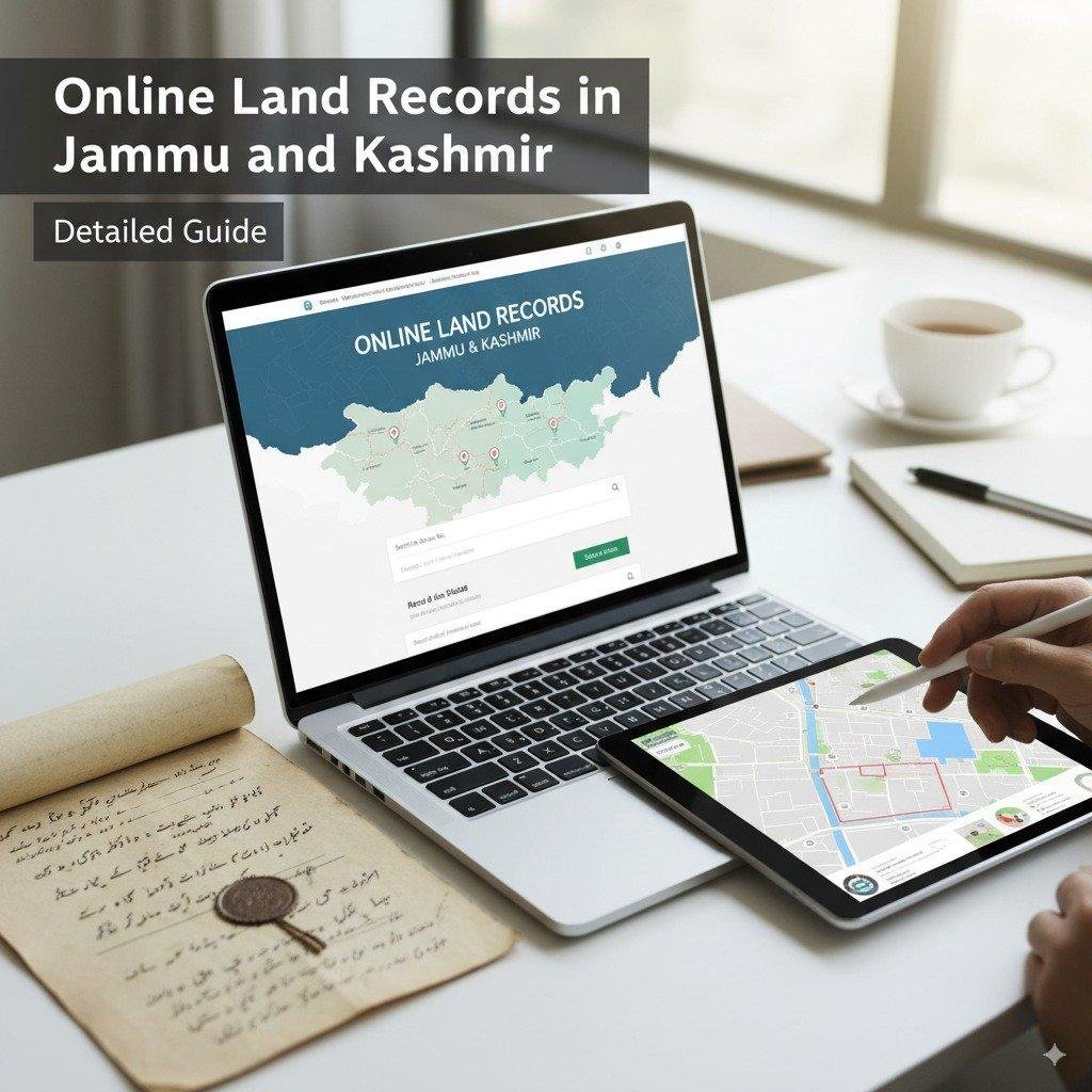 Chief Secretary Atal Dulloo chairing J&K Land Records Digitization review meeting