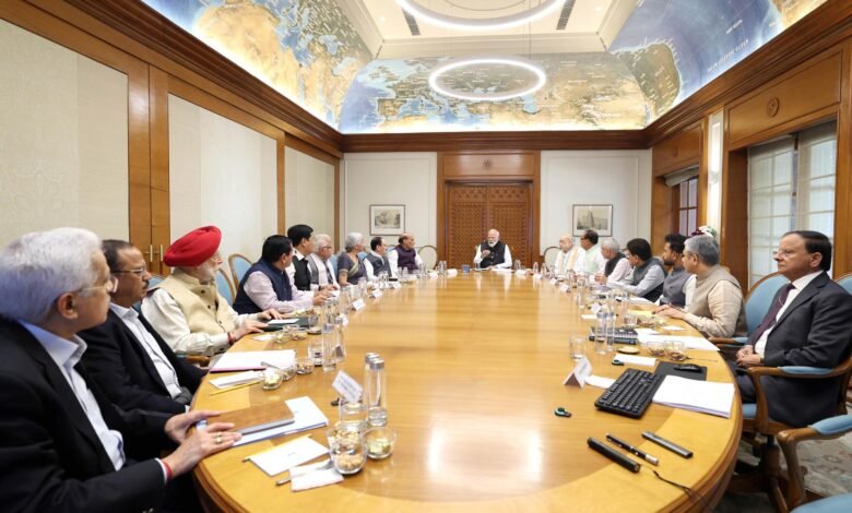 PM Modi reviewing Ken Betwa Project and infrastructure projects during PRAGATI Meeting.