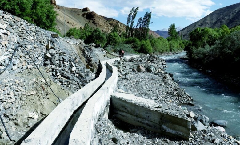 Ladakh Irrigation Canal project inaugurated in Changthang region at high altitude for farmers and water security