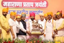 People attending Maharana Pratap Jayanti celebration programme in Jammu with cultural and patriotic activities