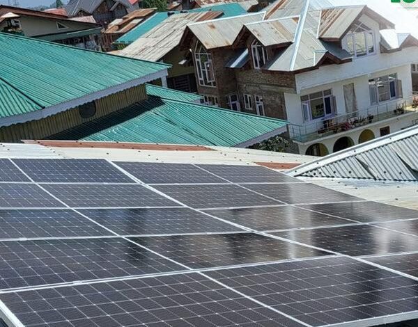 PM Surya Ghar Yojana rooftop solar system installation for free electricity in Jammu Kashmir