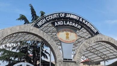 J&K High Court hearing in PSA Detention Case real image