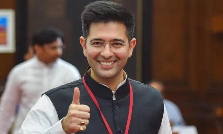 Raghav Chadha Chairman बनने के बाद Rajya Sabha Committee on Petitions की जिम्मेदारी संभालते हुए नेता की तस्वीर